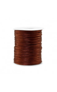 Satin wire 1.5mm Brown